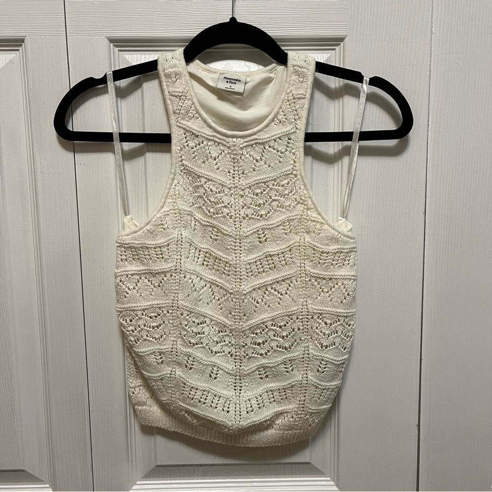 Abercrombie Scuba Crochet Tank Size Small